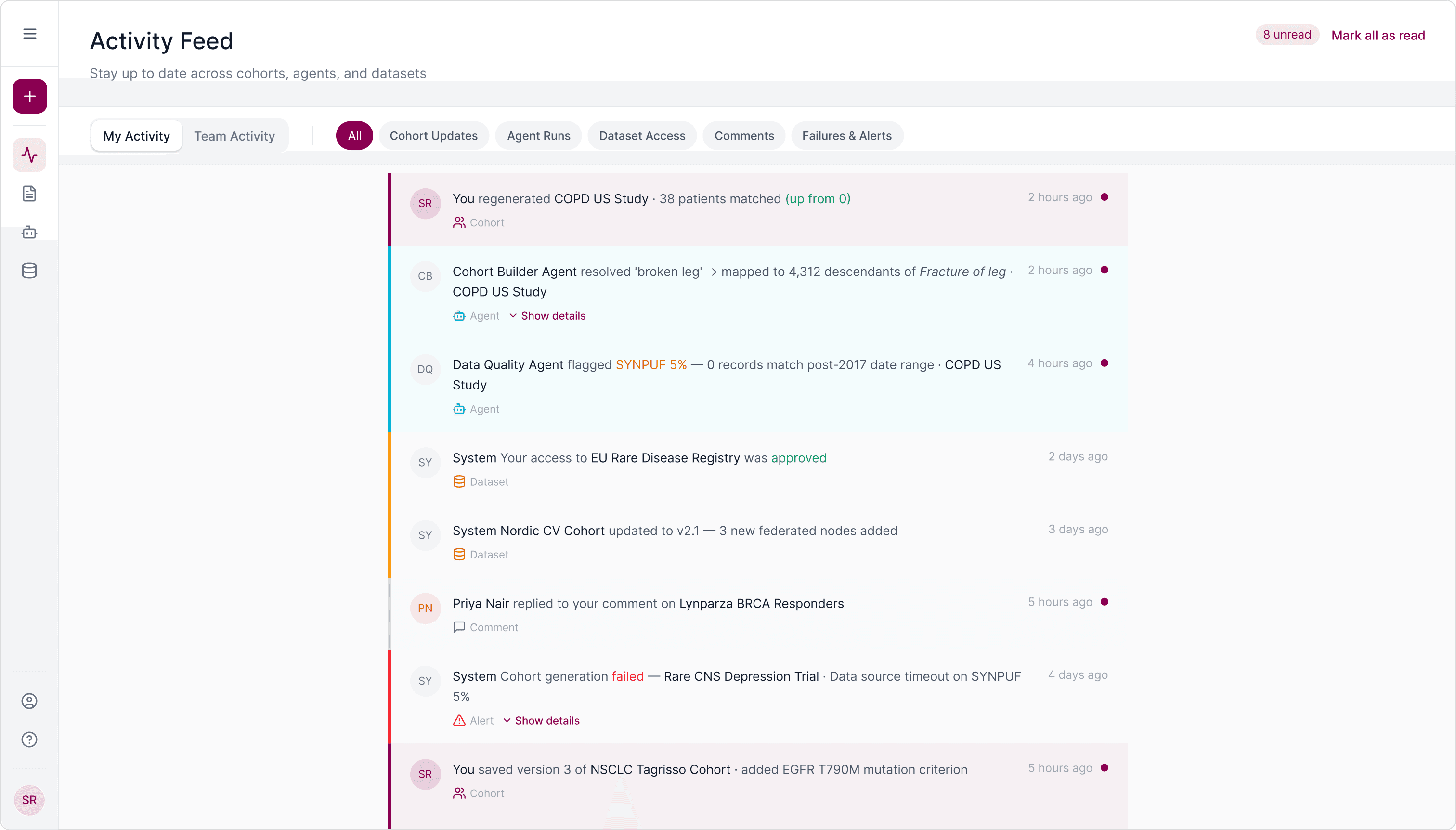 AstraZeneca interface, screen 12
