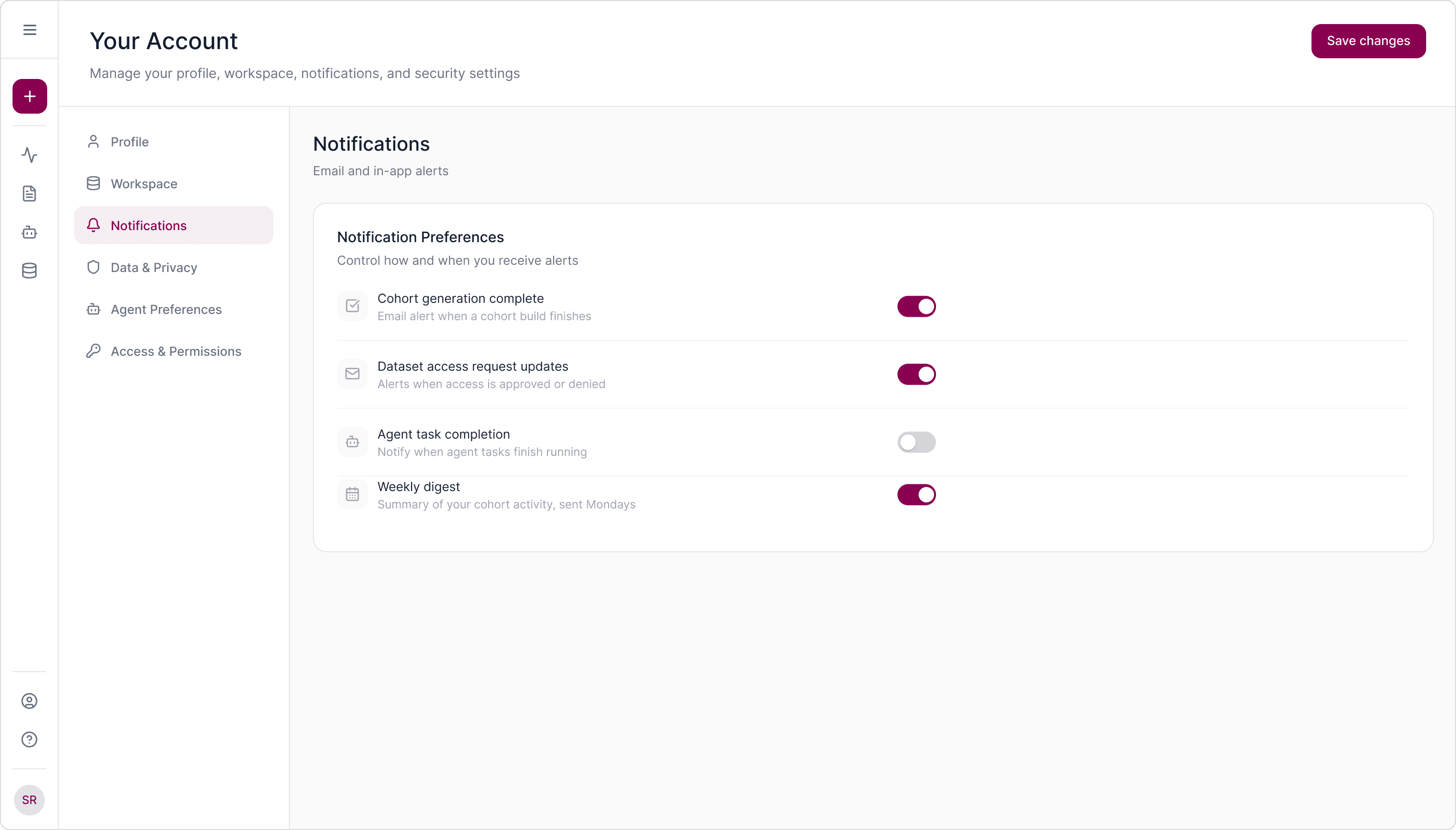 AstraZeneca interface, screen 24