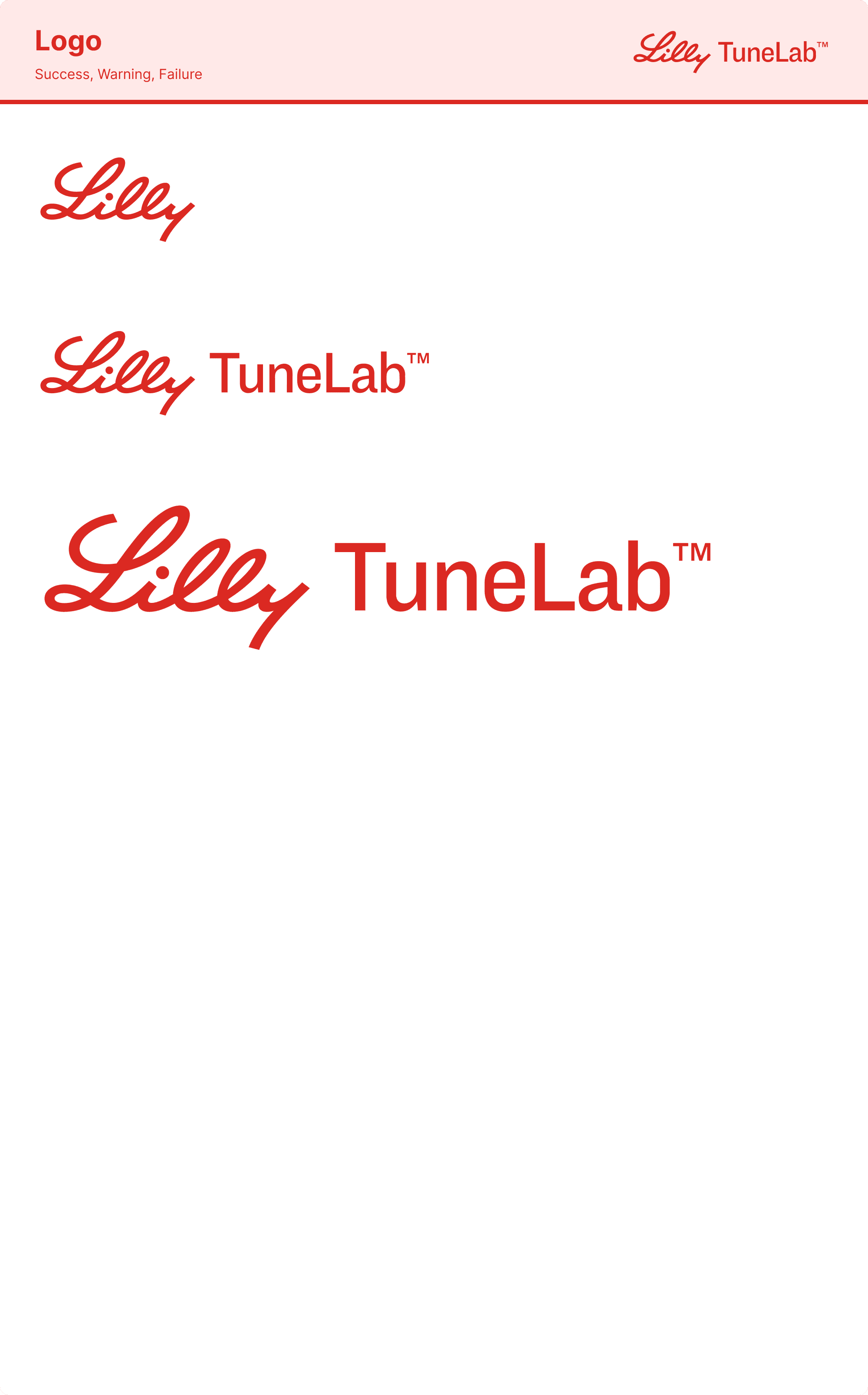 Eli Lilly · TuneLab interface, screen 27
