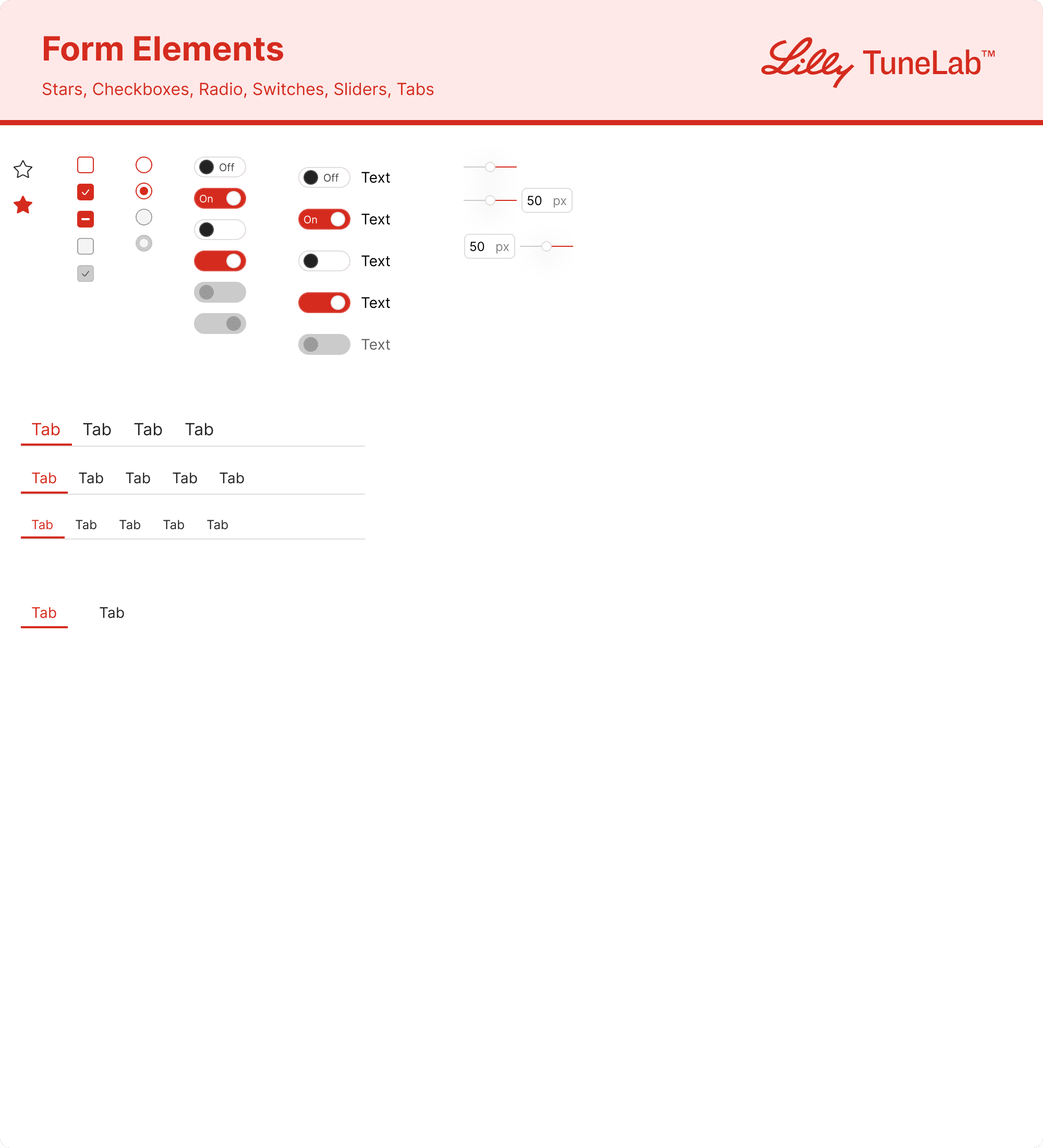 Eli Lilly · TuneLab interface, screen 30
