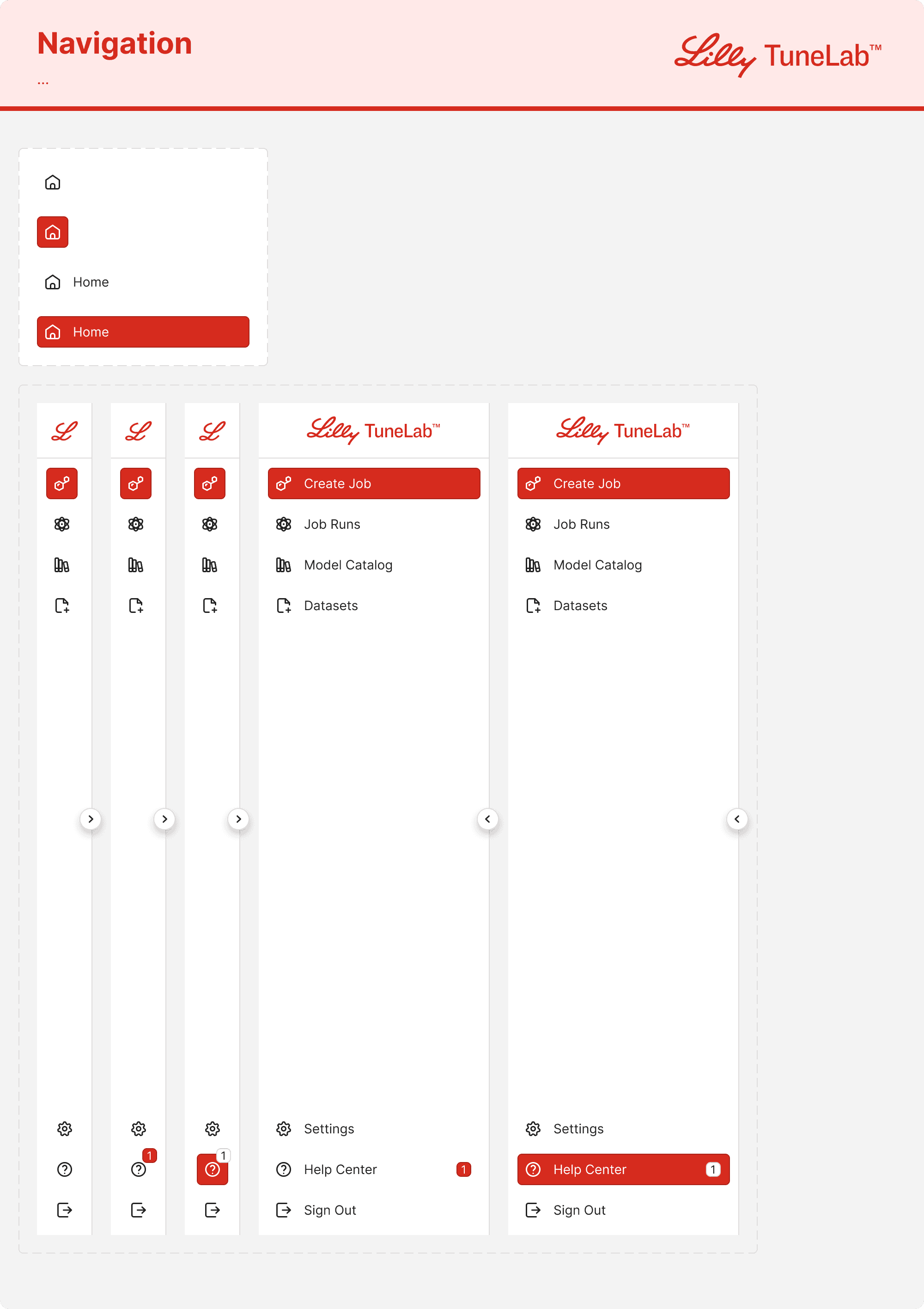 Eli Lilly · TuneLab interface, screen 33
